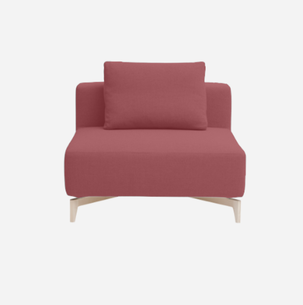 Softline Passion Sofa-Einzelelemente-Vision - 453 Light Red