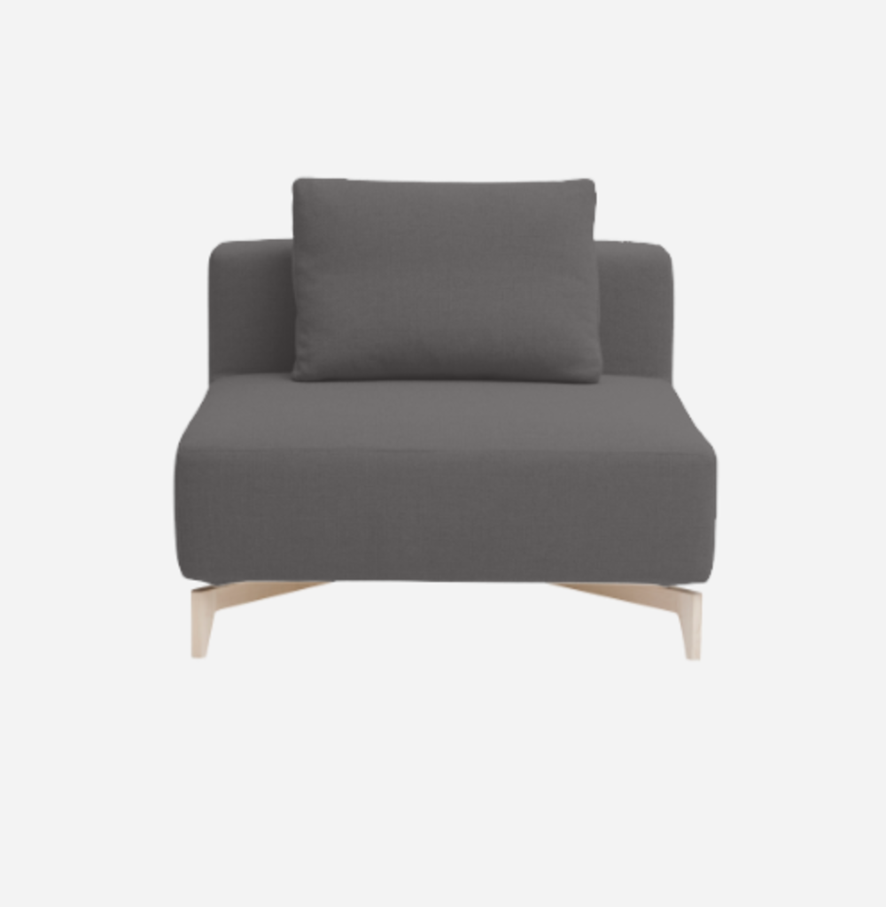 Softline Passion Sofa-Einzelelemente-Vision - 526 Dark Grey