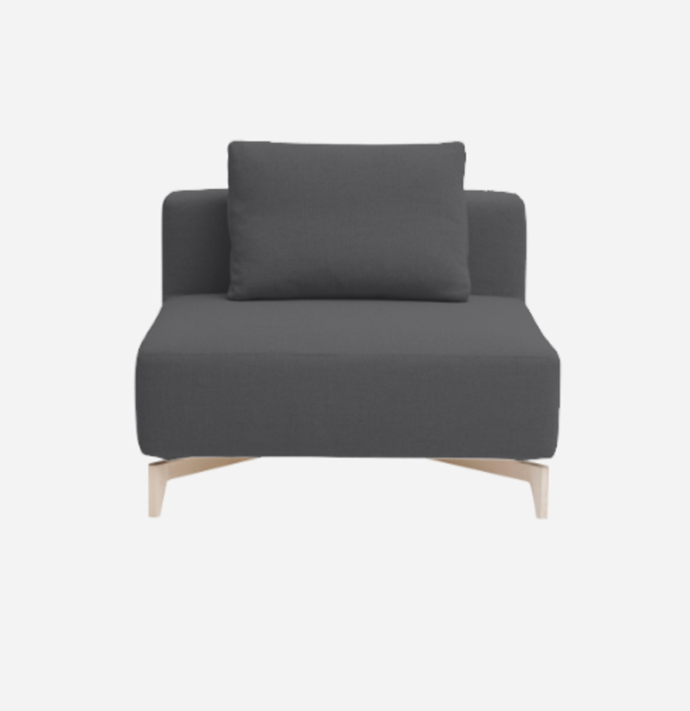 Softline Passion Sofa-Einzelelemente-Vision - 449 Anthracite
