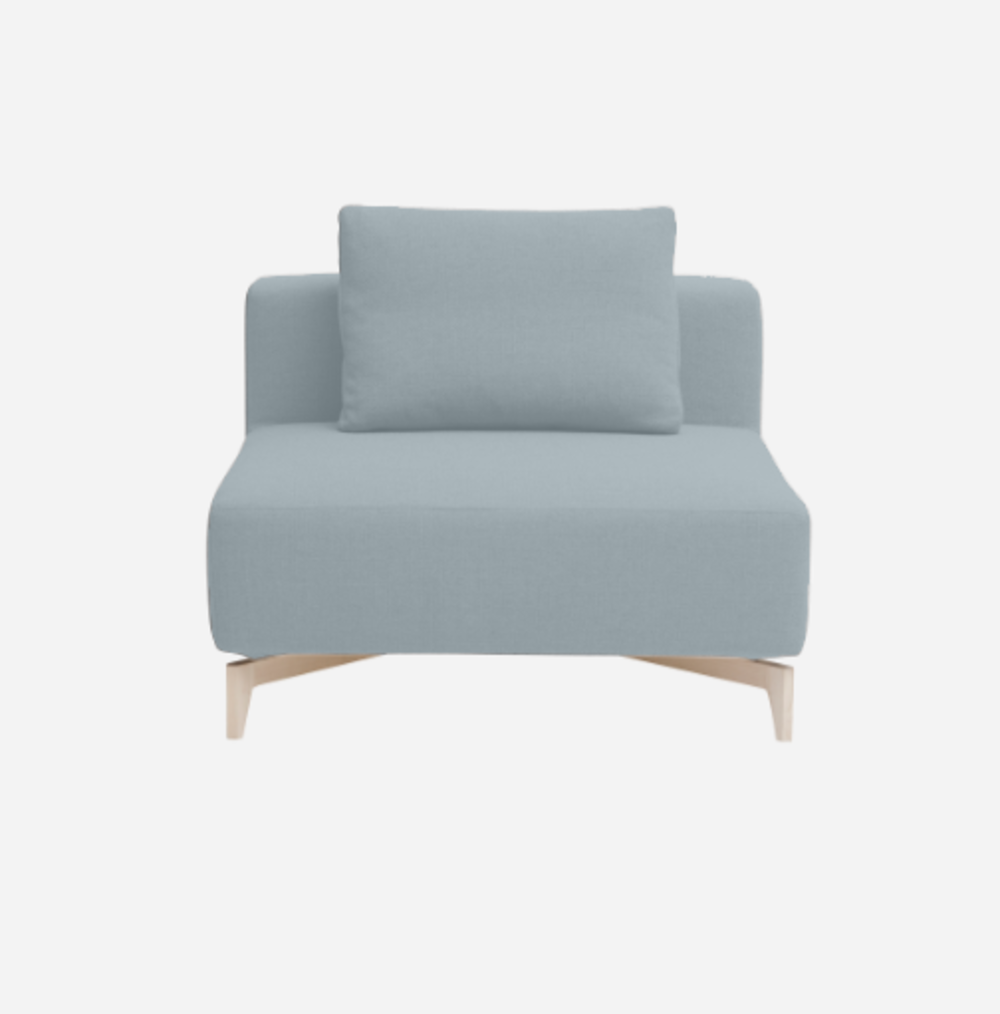 Softline Passion Sofa-Einzelelemente-Vision - 442 Light Blue