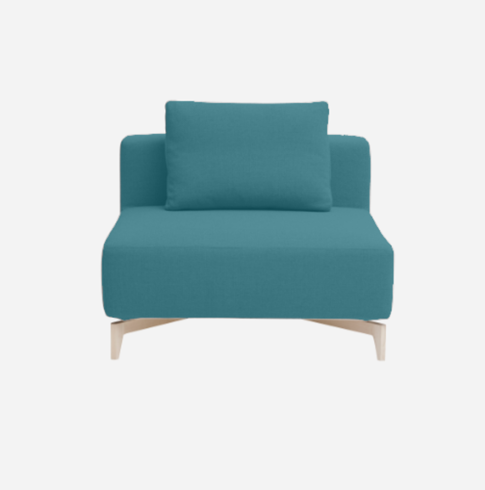Softline Passion Sofa-Einzelelemente-Vision - 455 Petrol