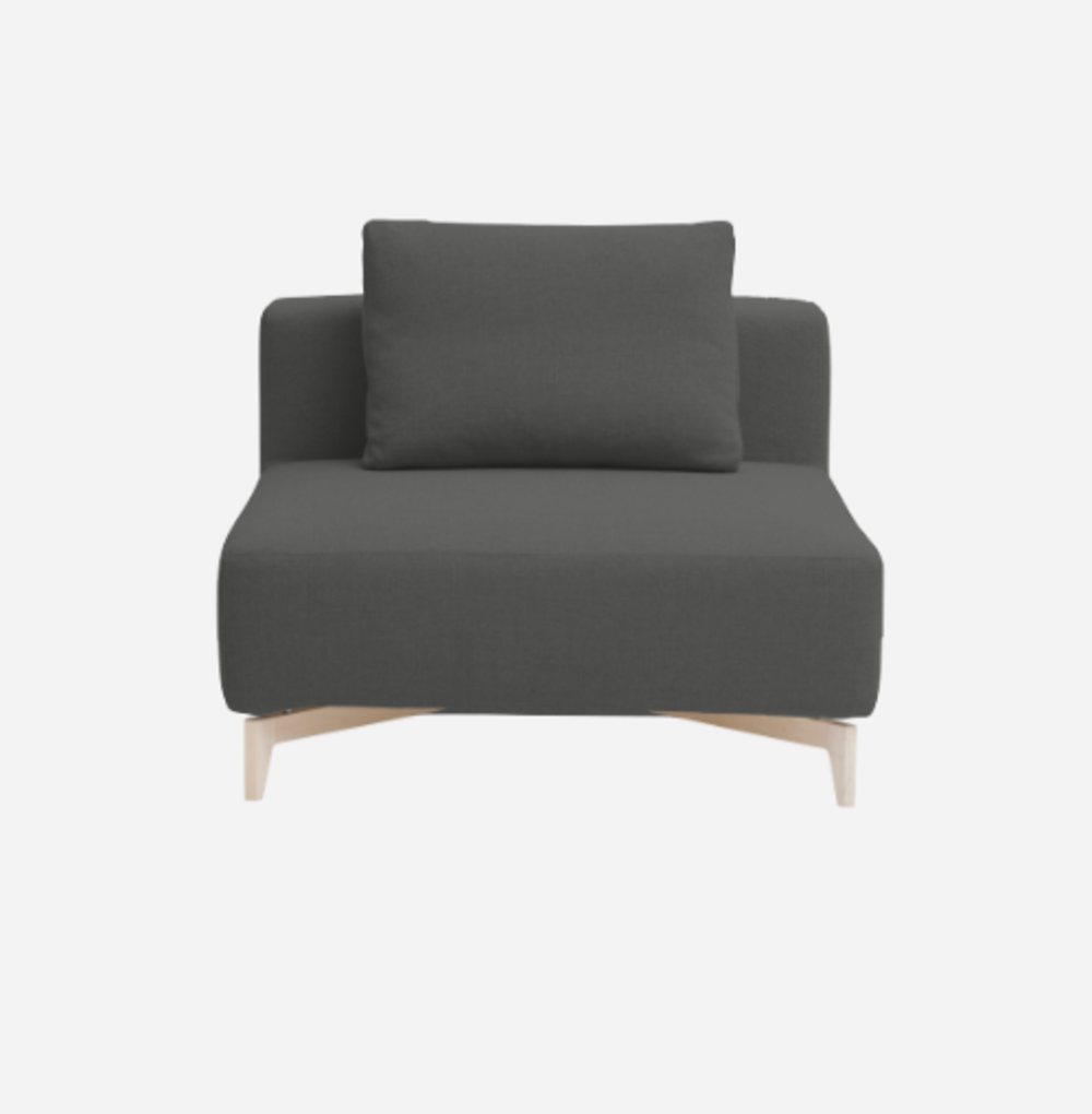 Softline Passion Sofa-Eckelemente-Vision - 443 Black Brown