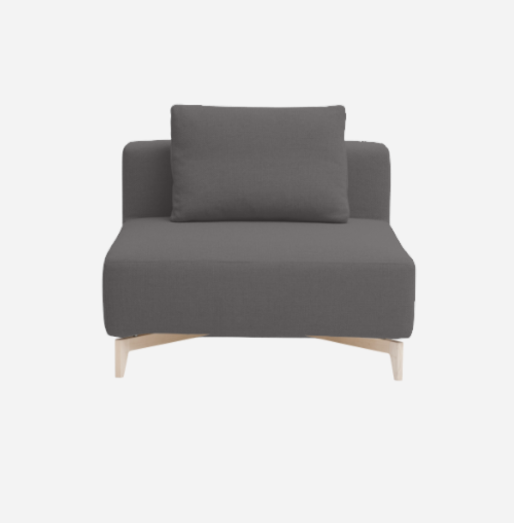 Softline Passion Sofa-Eckelemente-Vision - 526 Dark Grey