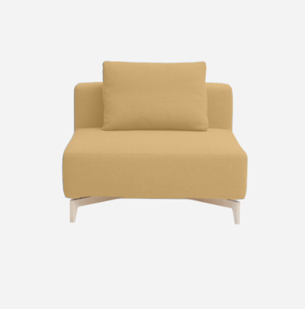 Softline Passion Sofa-Eckelemente-Vision - 454 Mustard Yellow