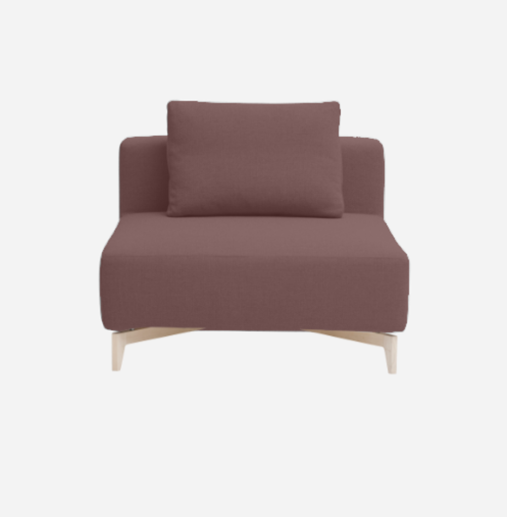 Softline Passion Sofa-Eckelemente-Vision - 398 Pink Red