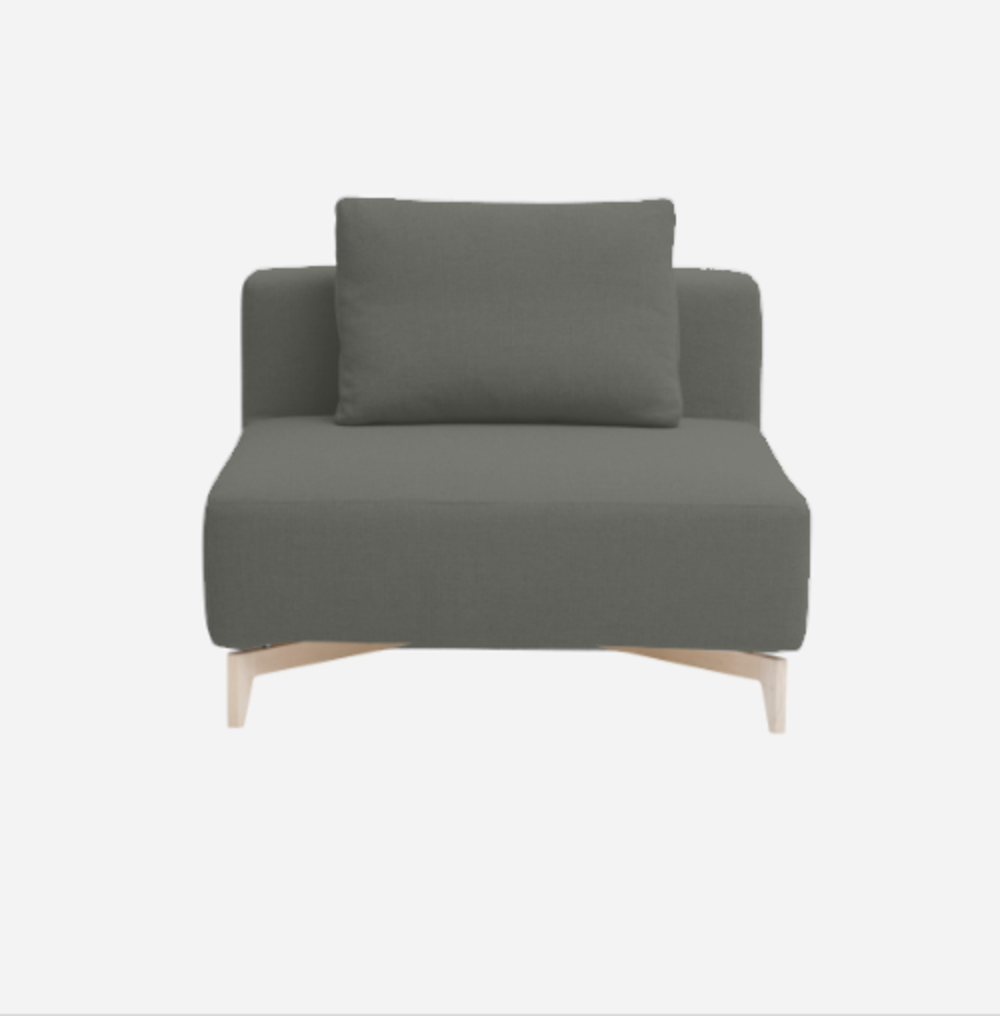 Softline Passion Sofa-Eckelemente-Vision - 528 Dark Green