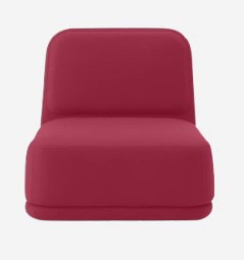 Softline Standby Sessel medium - Felt - 622 Rust Red
