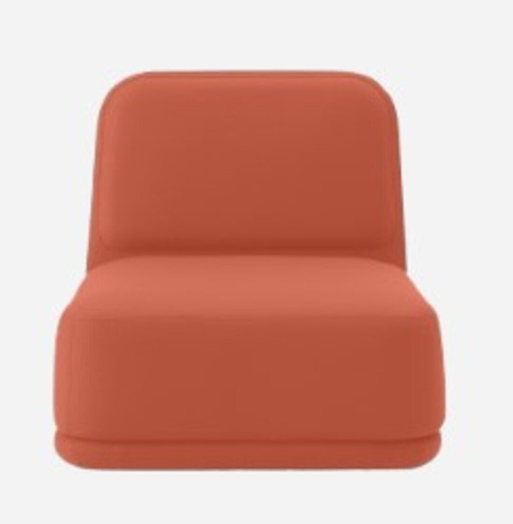 Softline Standby Sessel medium - Felt - 624 Orange