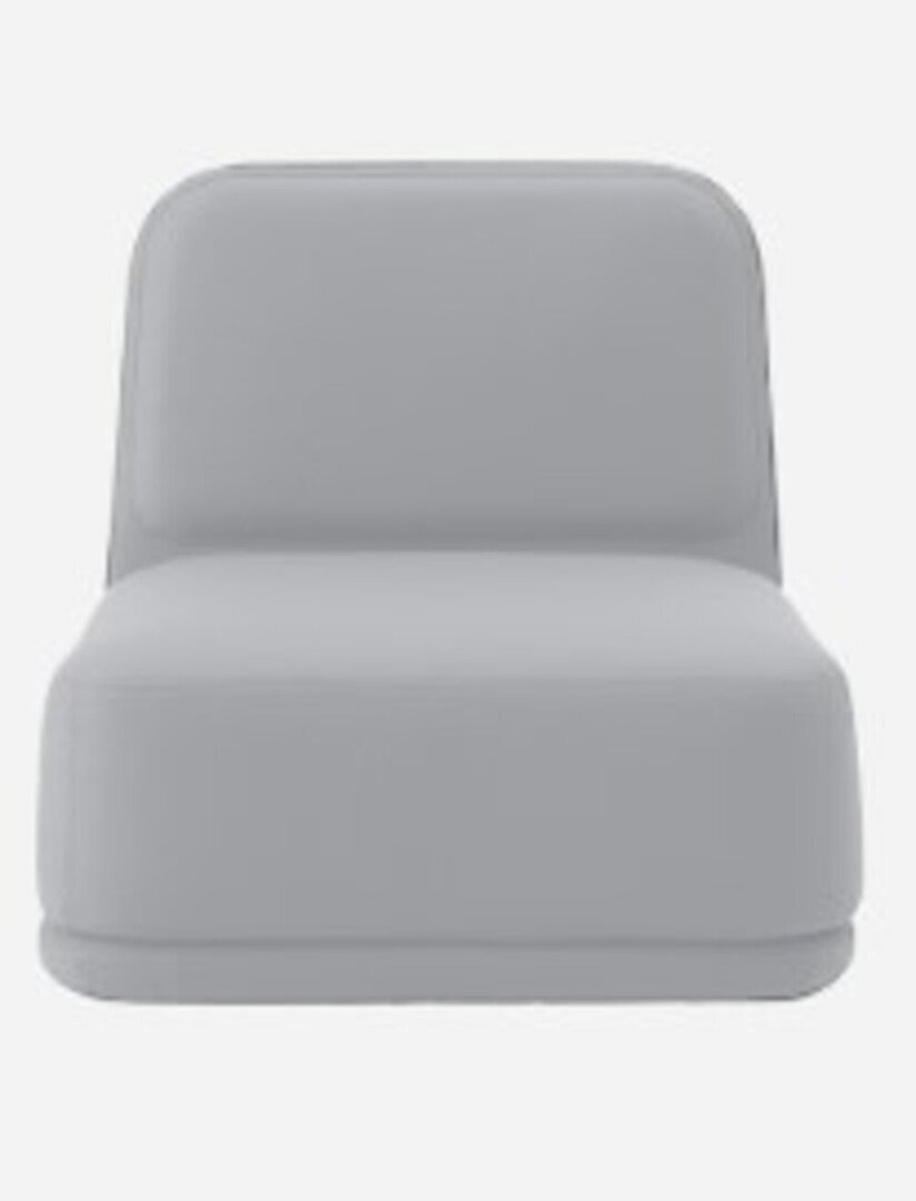 Softline Standby Sessel medium - Felt Melange - 612 Light Grey