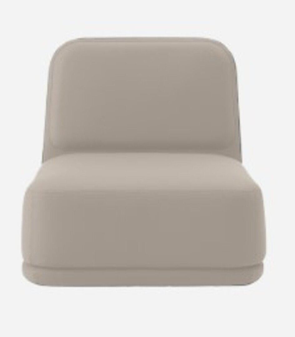 Softline Standby Sessel medium - Felt Melange - 619 Sand