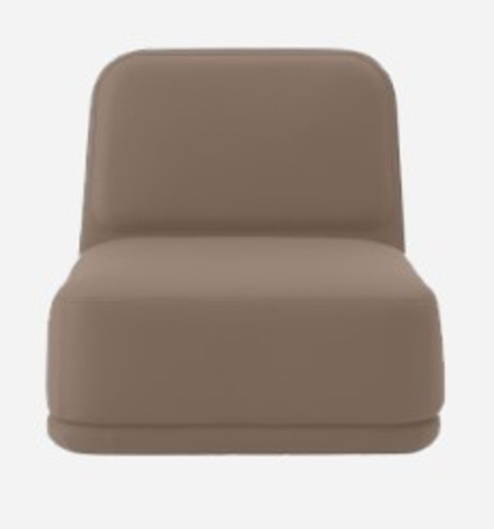 Softline Standby Sessel medium - Felt Melange - 849 Light Brown