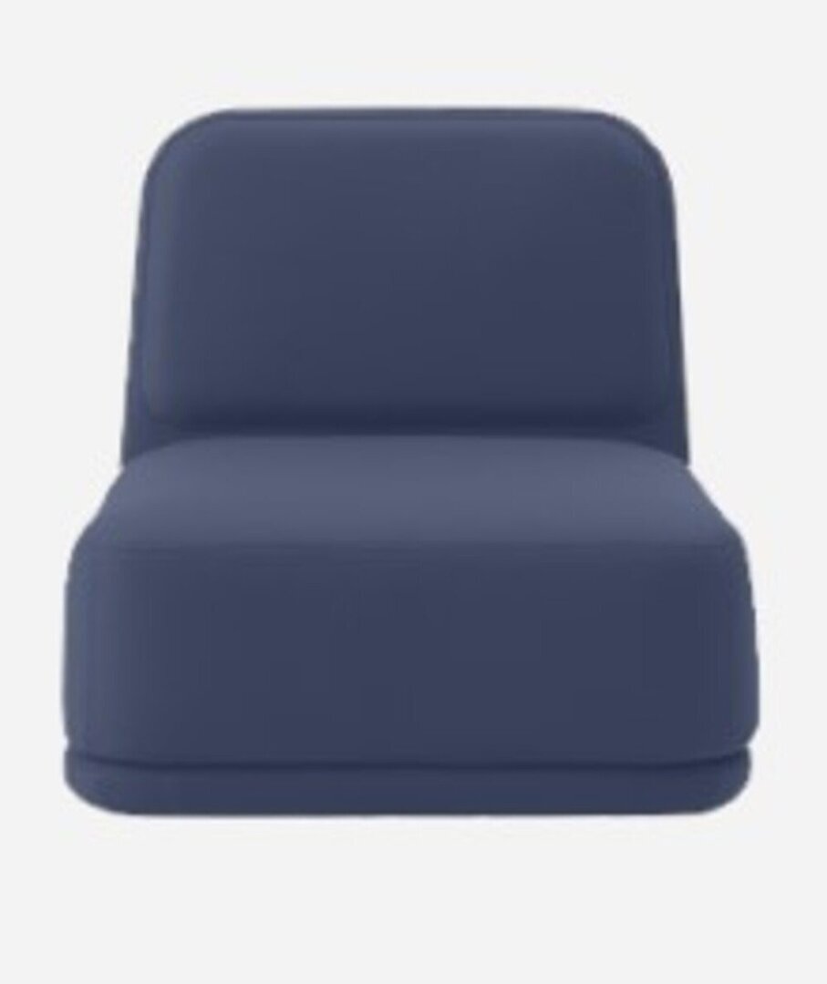 Softline Standby Sessel medium - Felt Melange - 859 Berry