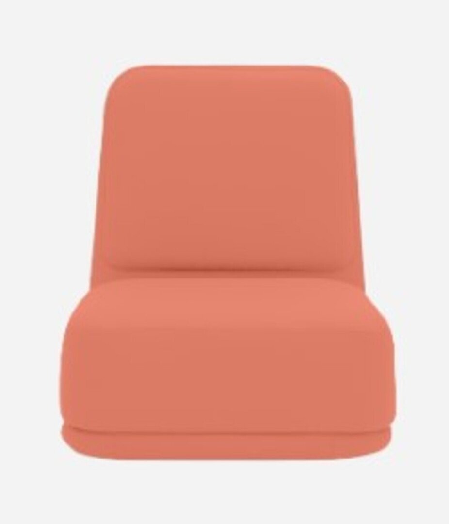 Softline Standby Sessel hoch - Felt - 624 Orange