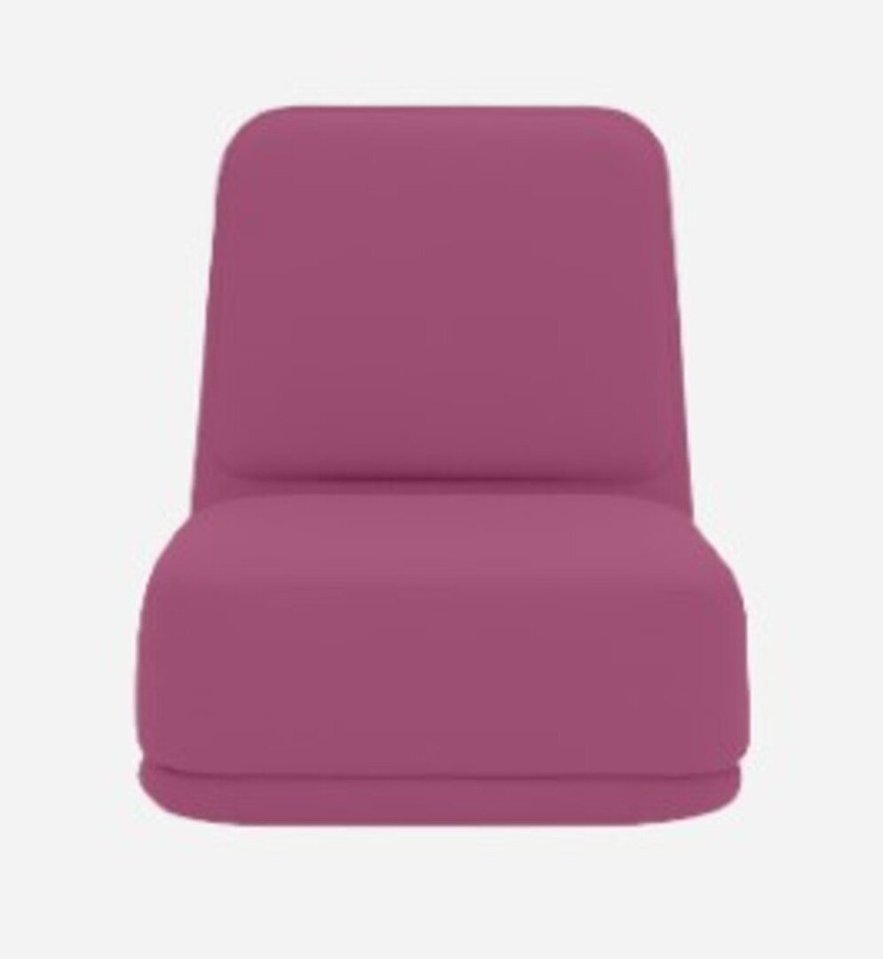 Softline Standby Sessel hoch - Felt - 629 Berry