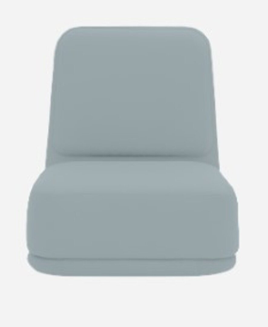 Softline Standby Sessel hoch - Felt Melange - 292 Light Grey