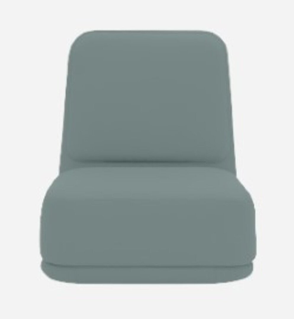 Softline Standby Sessel hoch - Felt Melange - 293 Grey Green