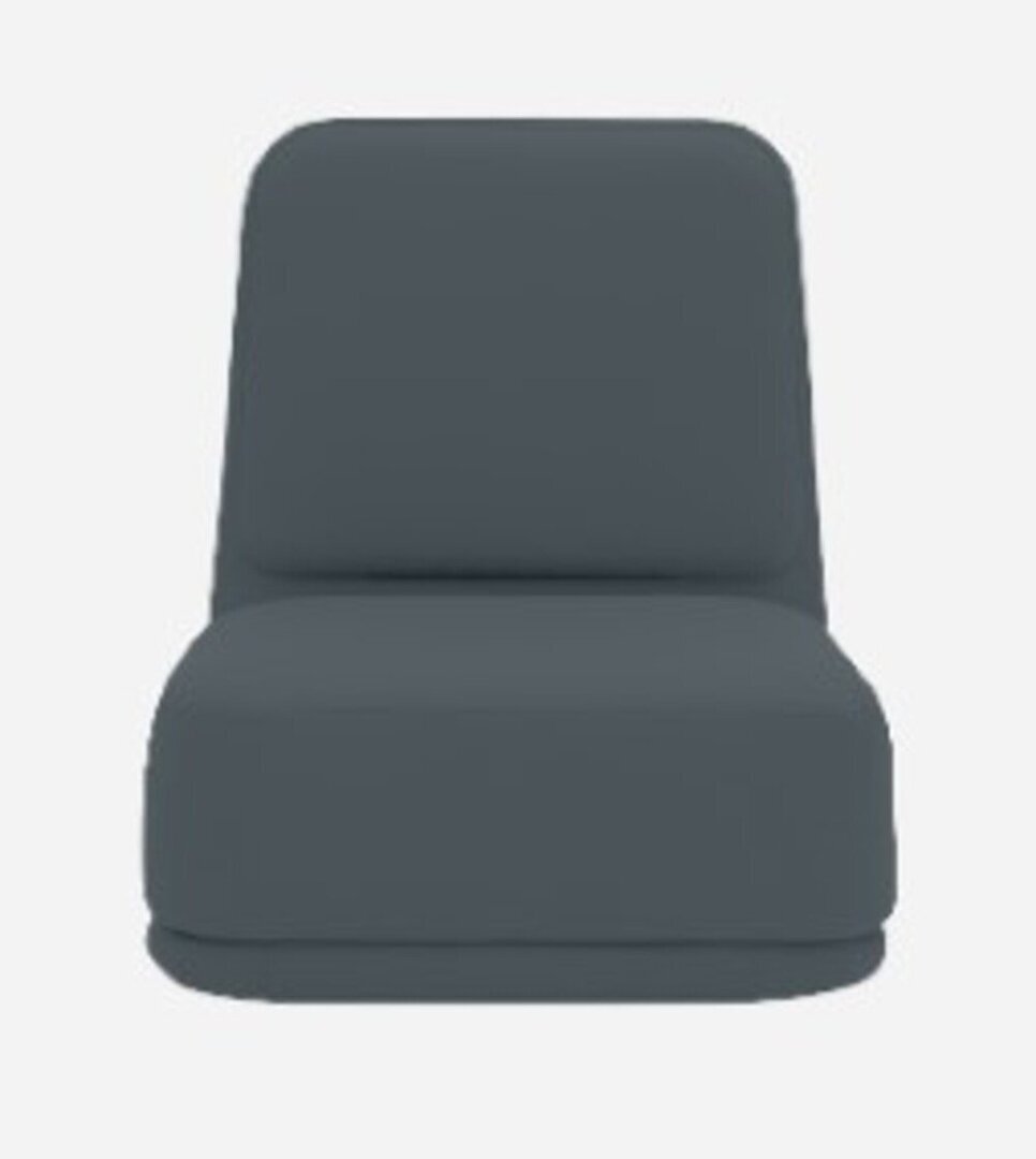 Softline Standby Sessel hoch - Felt Melange - 295 Black