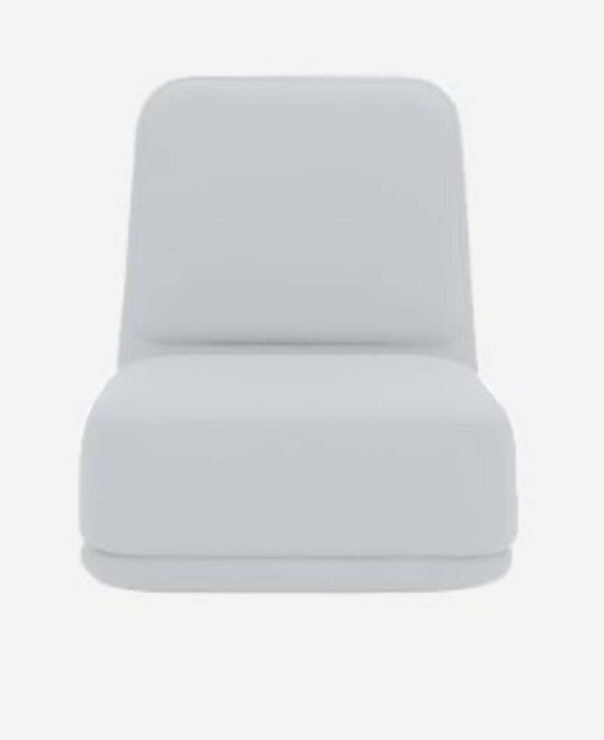 Softline Standby Sessel hoch - Felt Melange - 612 Light Grey