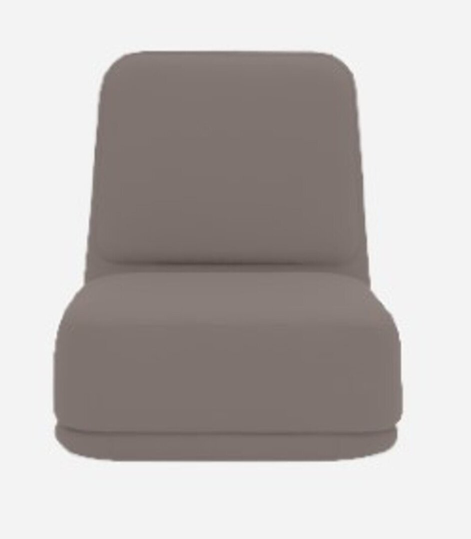 Softline Standby Sessel hoch - Felt Melange - 635 Brown