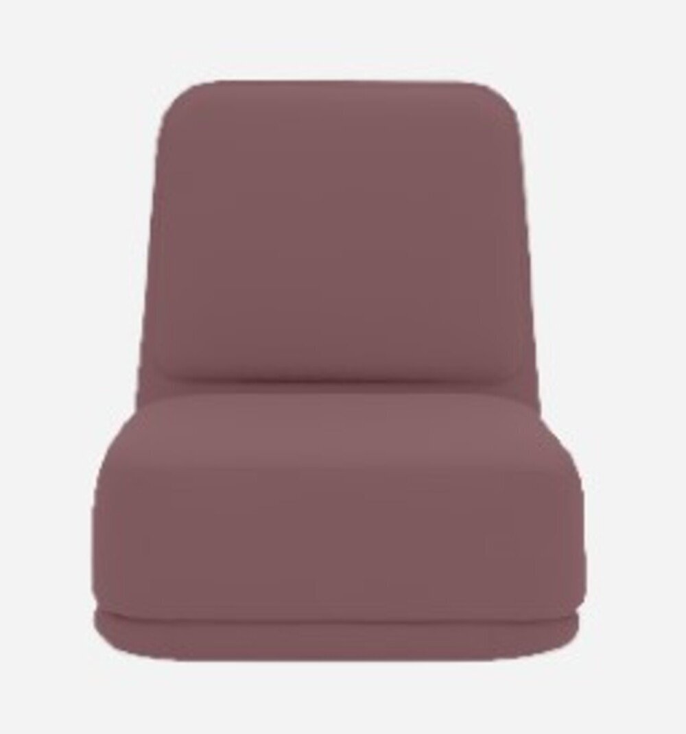 Softline Standby Sessel hoch - Felt Melange - 651 Eggplant