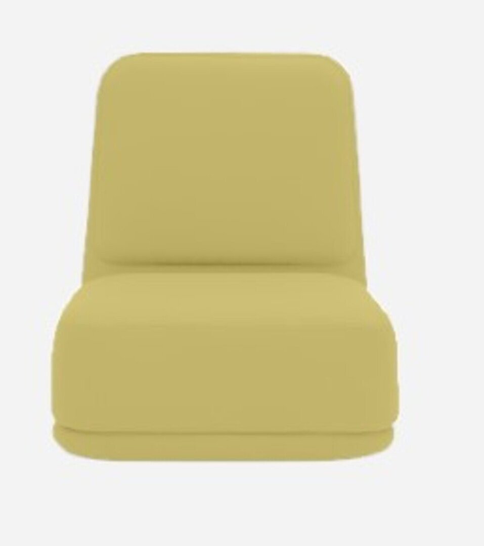 Softline Standby Sessel hoch - Felt Melange - 847 Mustard