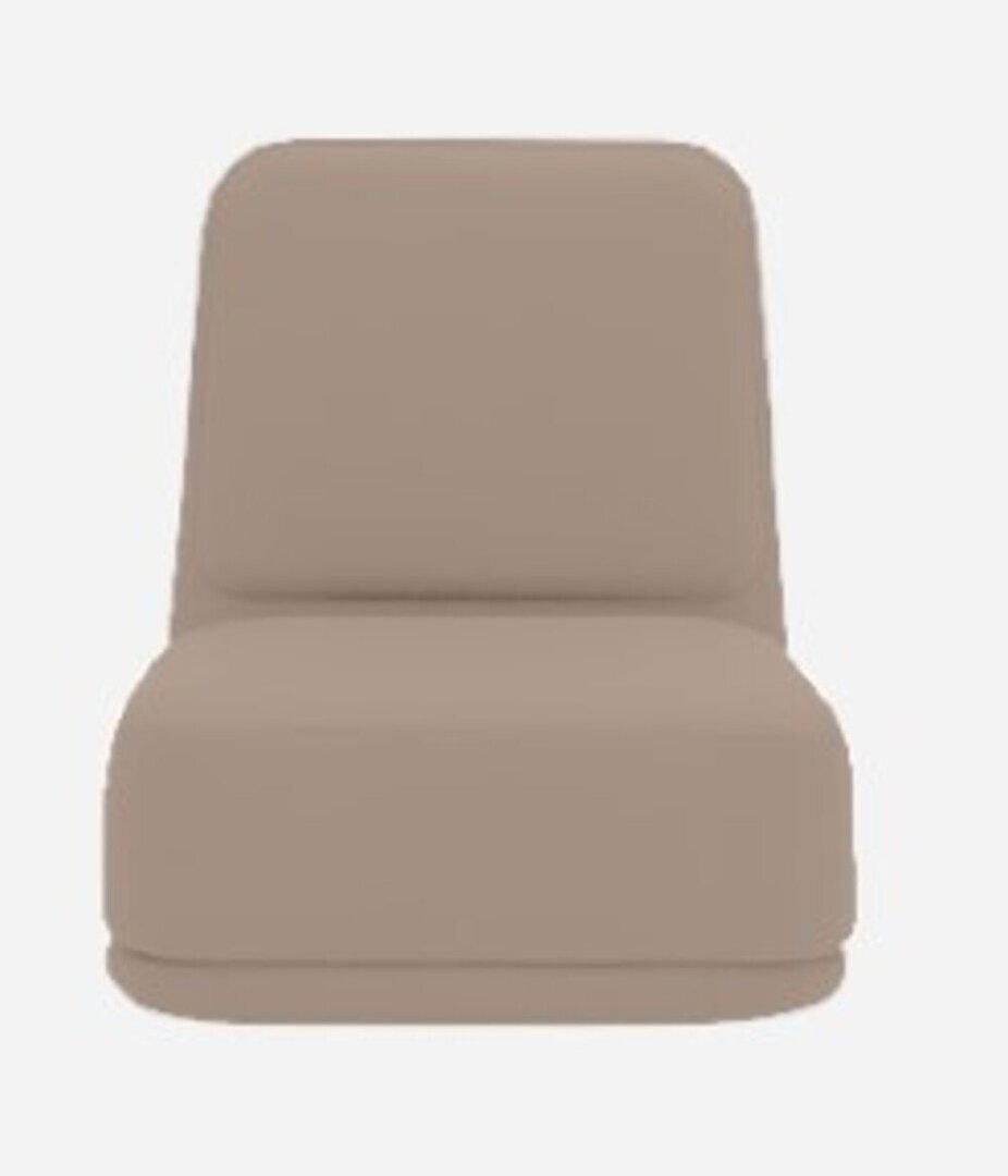 Softline Standby Sessel hoch - Felt Melange - 849 Light Brown
