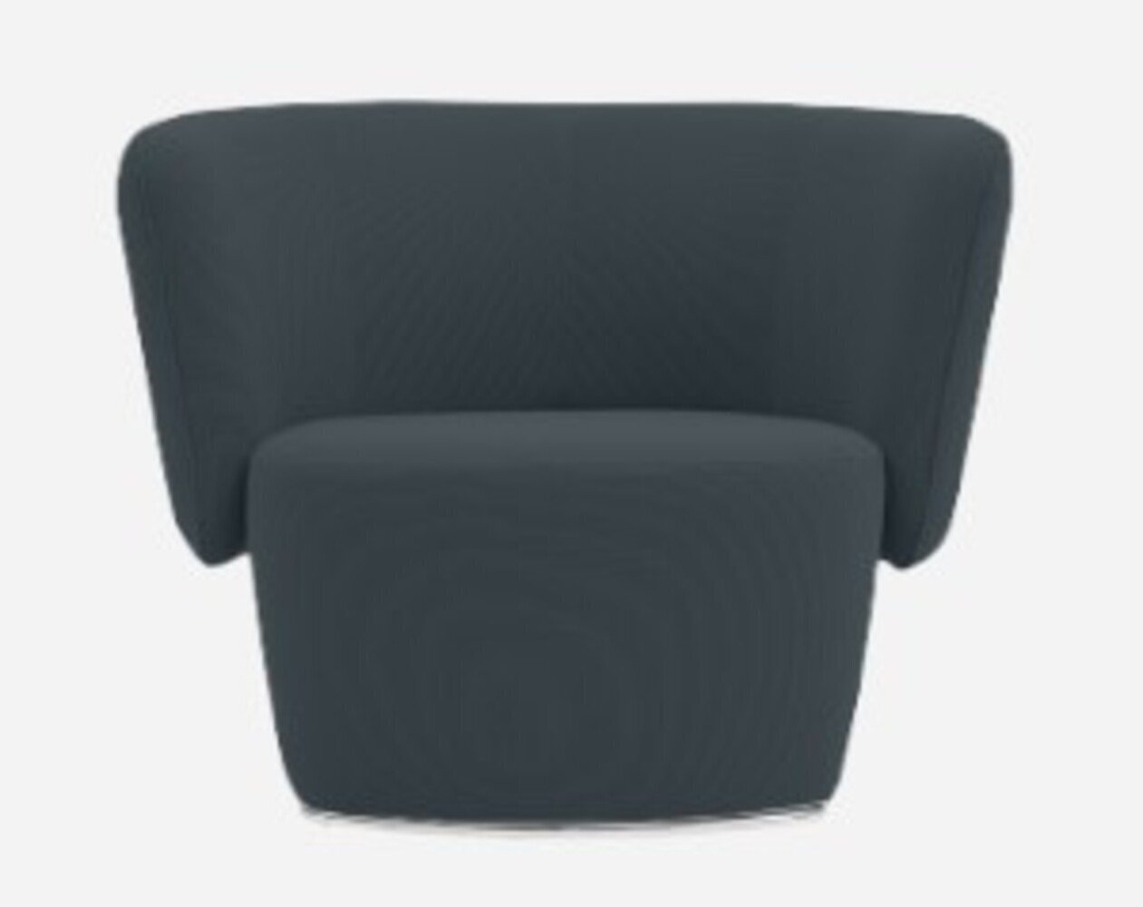 Softline Venice Sessel - Felt Melange - 295 Black