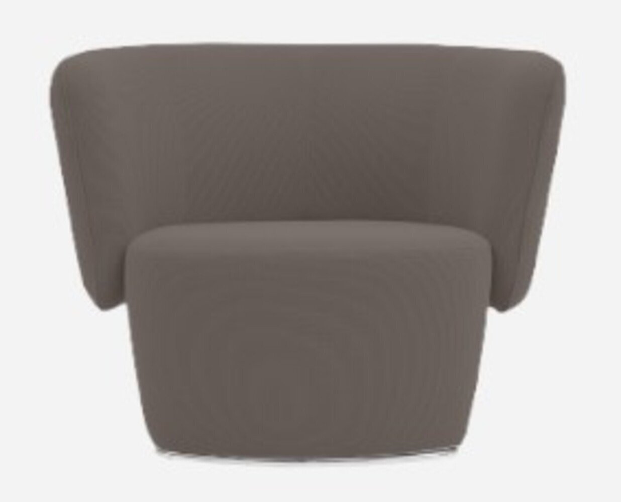 Softline Venice Sessel - Felt Melange - 300 Dark Brown