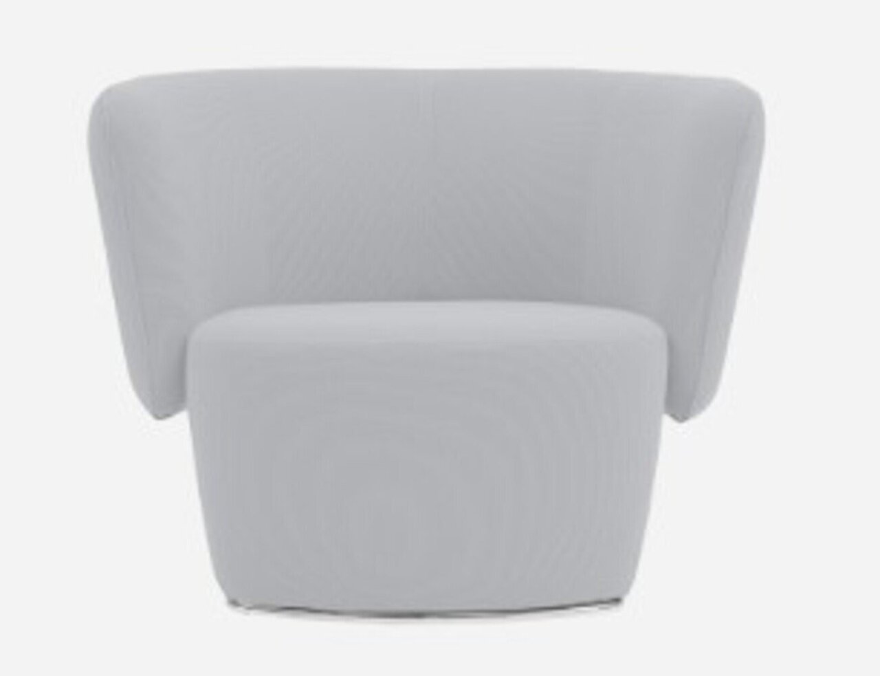 Softline Venice Sessel - Felt Melange - 612 Light Grey