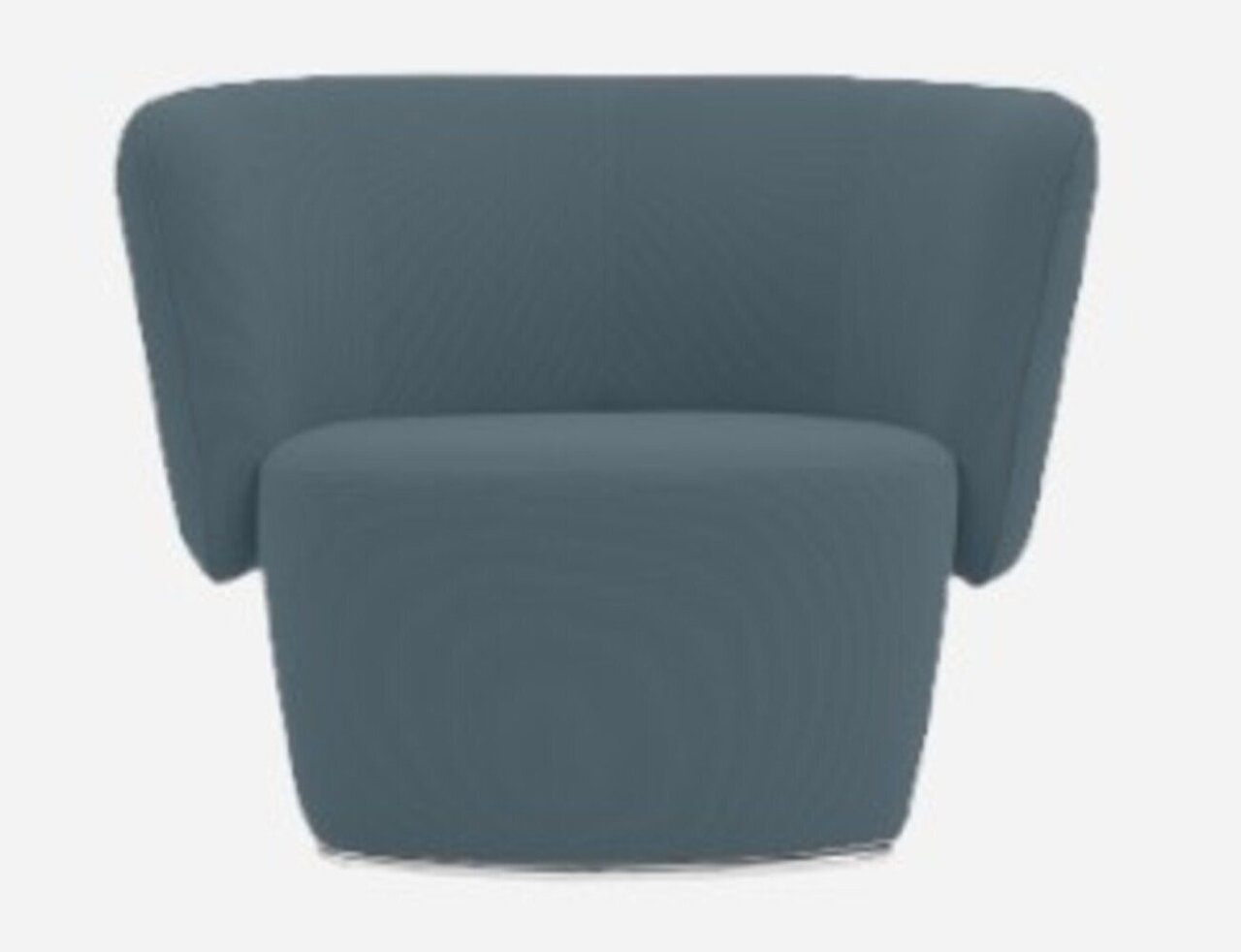 Softline Venice Sessel - Felt Melange - 846 Blue Grey