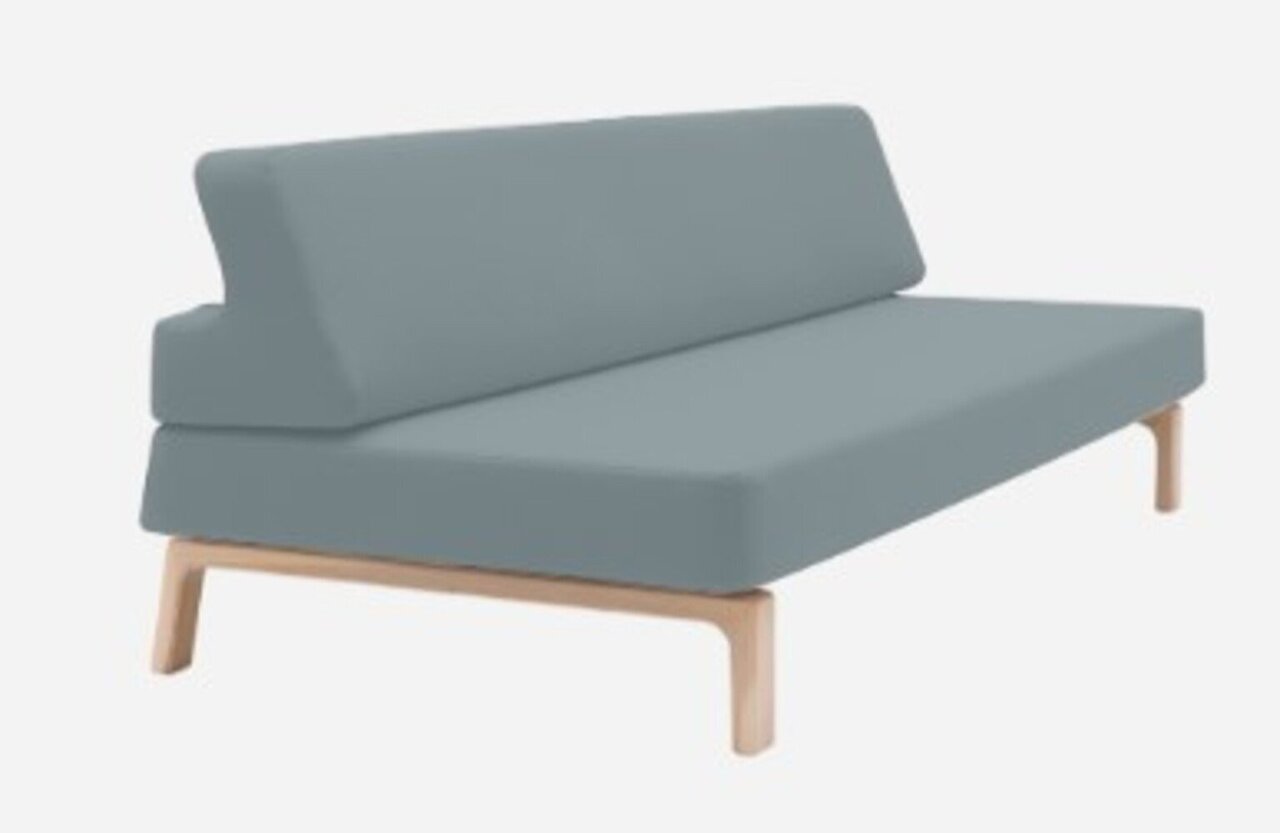 Softline Lazy Schlafsofa - Felt Melange - 292 Light Grey