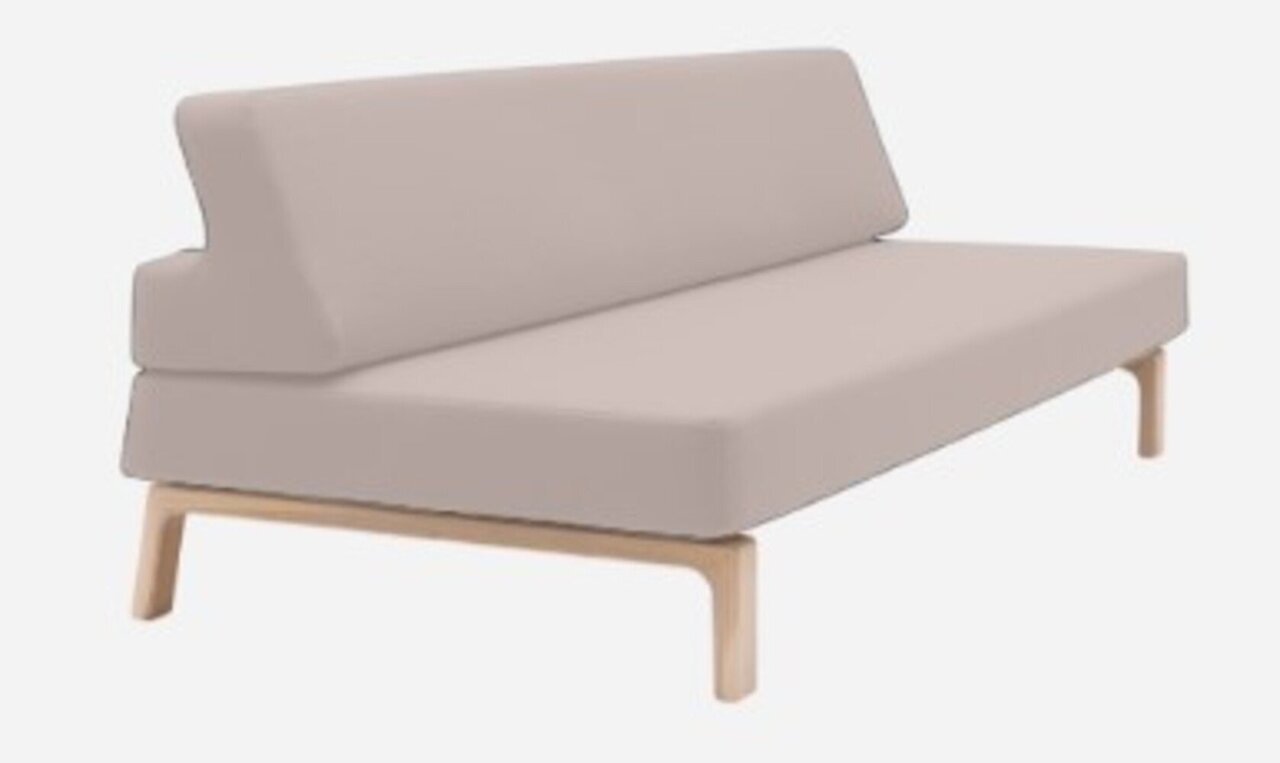 Softline Lazy Schlafsofa - Felt Melange - 642 Lilac