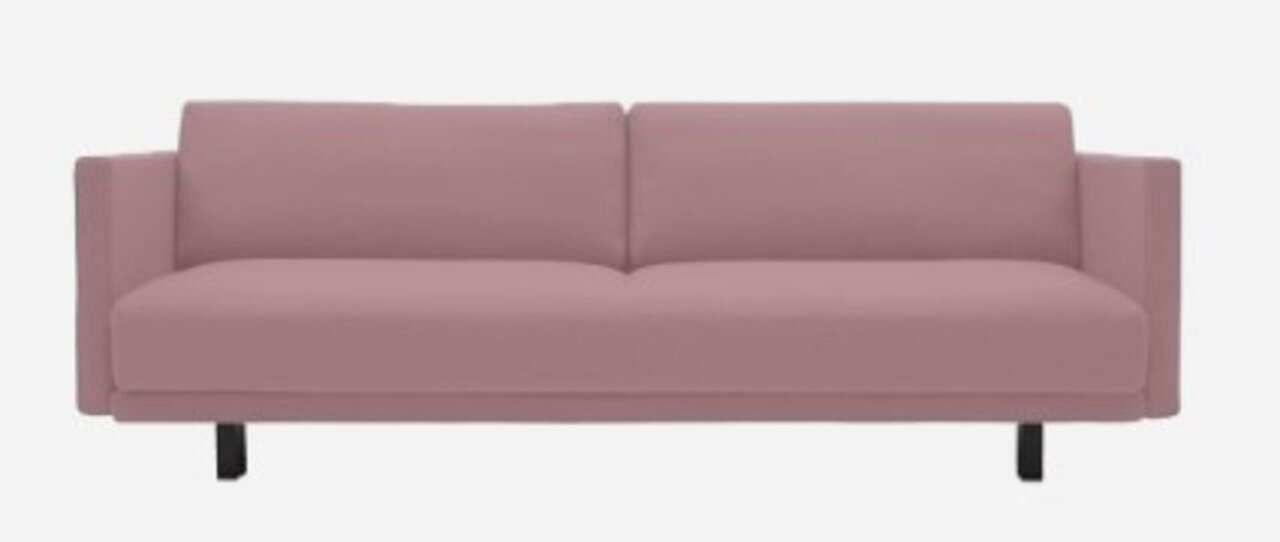 Softline Meghan Schlafsofa - Felt Melange - 299 Antique Pink