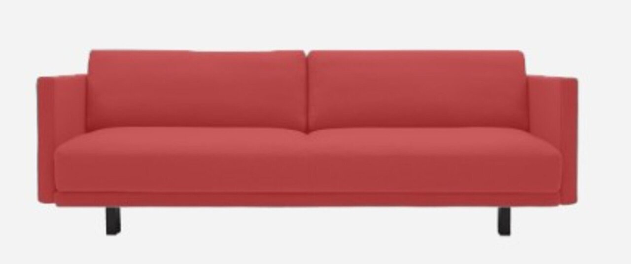 Softline Meghan Schlafsofa - Felt Melange - 650 Light Red