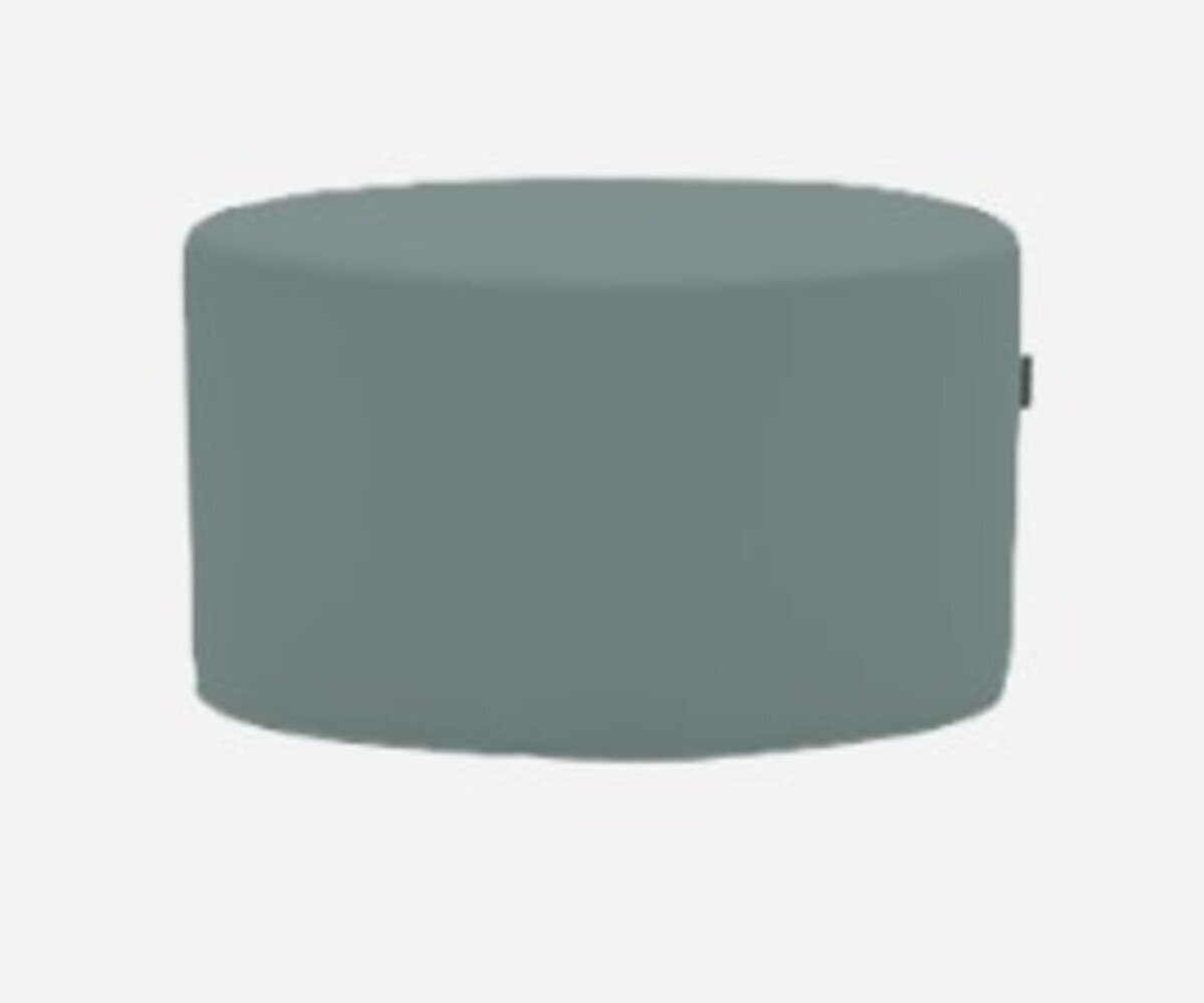 Softline Bon-Bon Pouf Medium - Felt Melange - 293 Grey Green