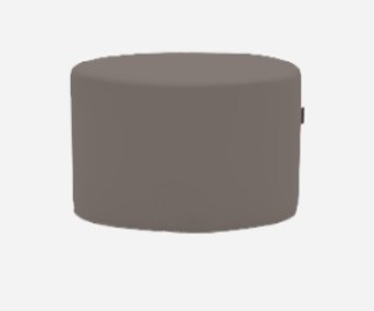 Softline Bon-Bon Pouf Medium - Felt Melange - 300 Dark Brown