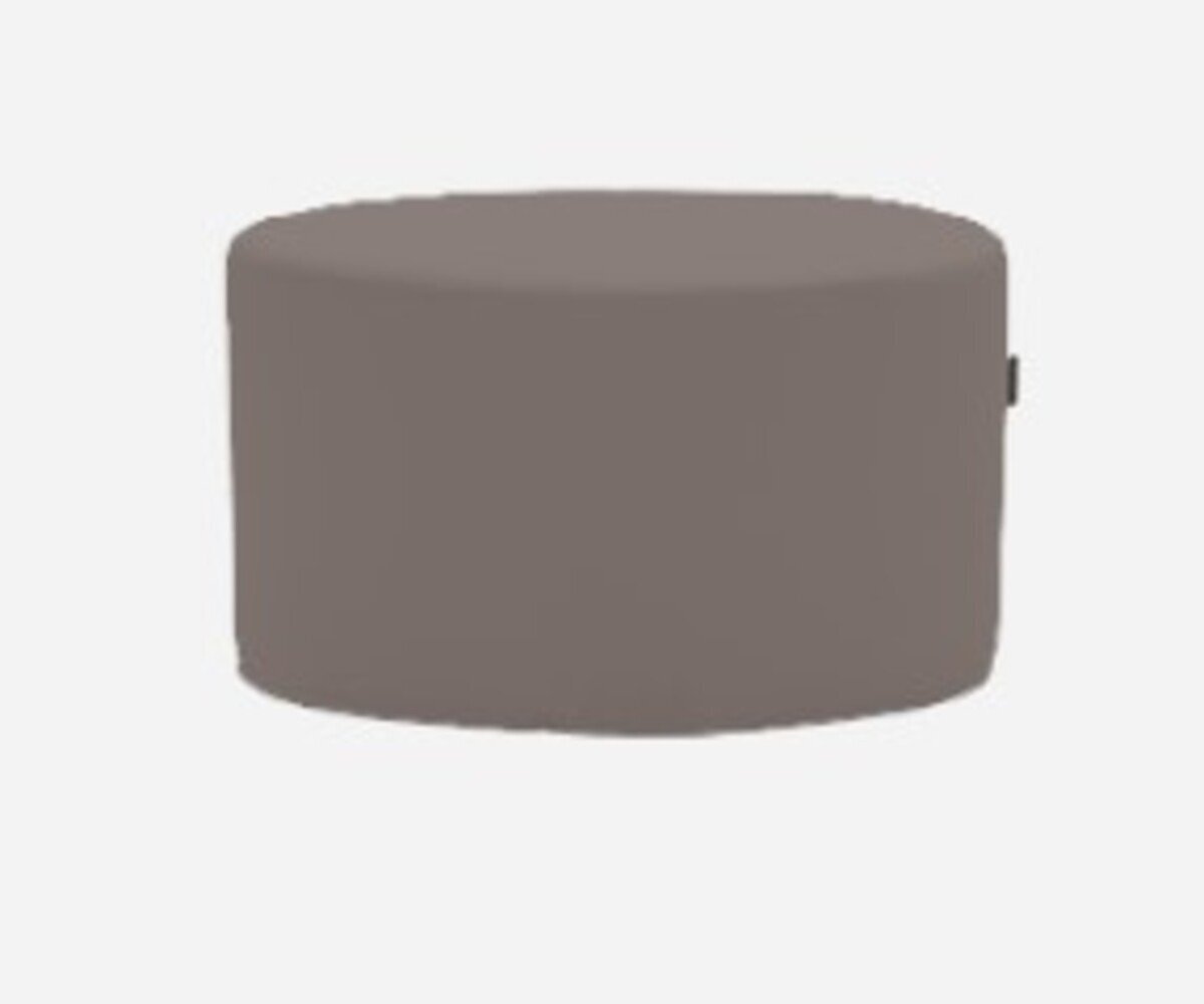 Softline Bon-Bon Pouf Medium - Felt Melange - 635 Brown