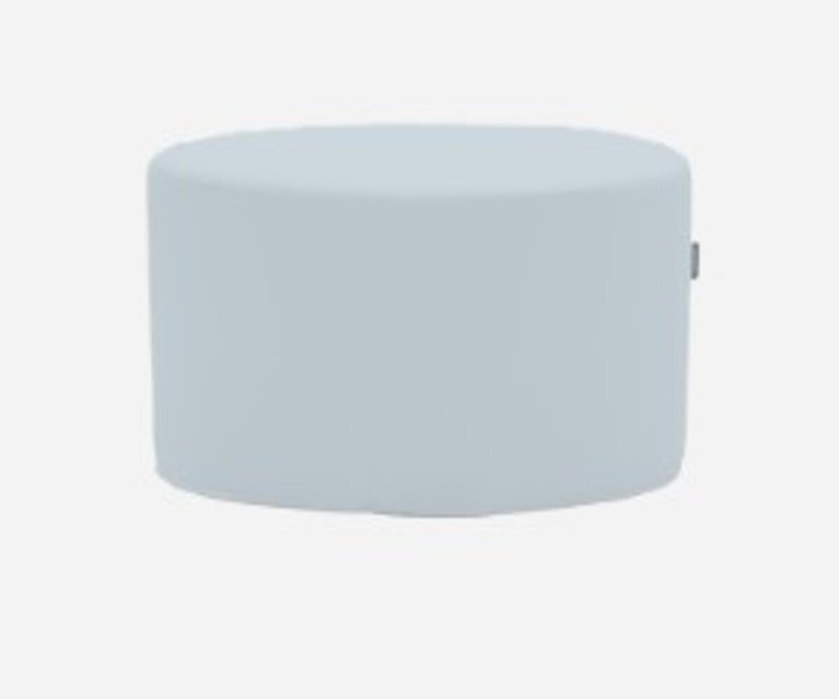 Softline Bon-Bon Pouf Medium - Felt Melange - 641 Light Blue