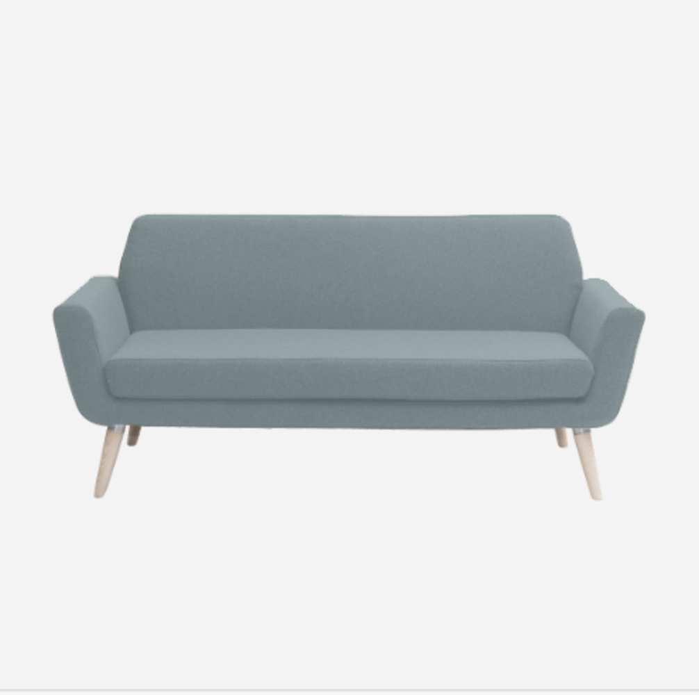 Softline Scope Sofa-Felt Melange - 292 Light Grey