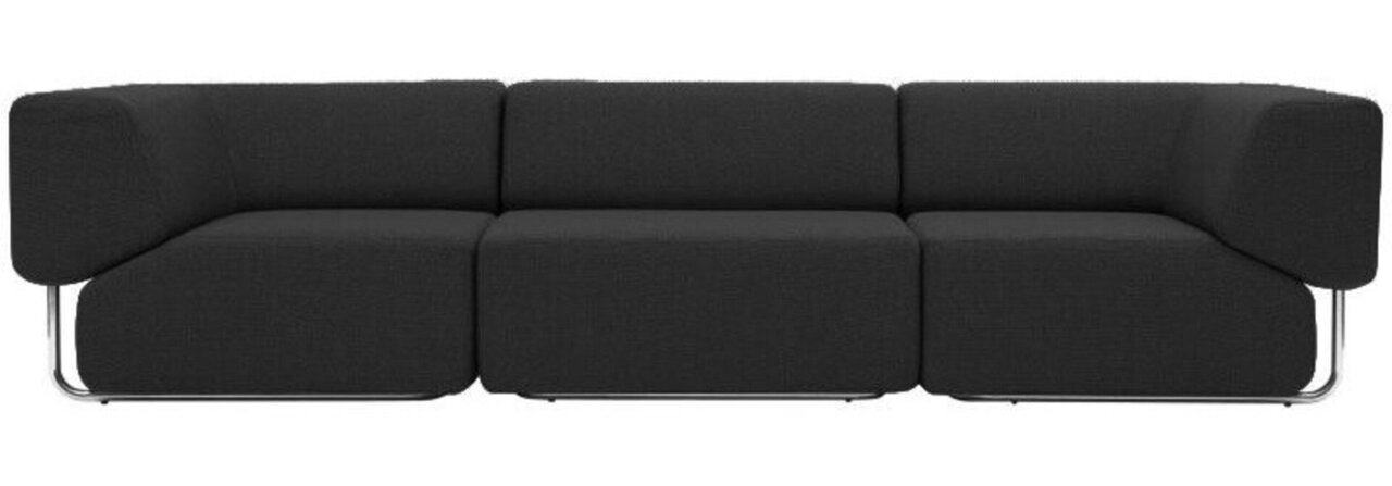 Softline Noa Sofa Mittelmodule - Vision - 443 Black Brown 