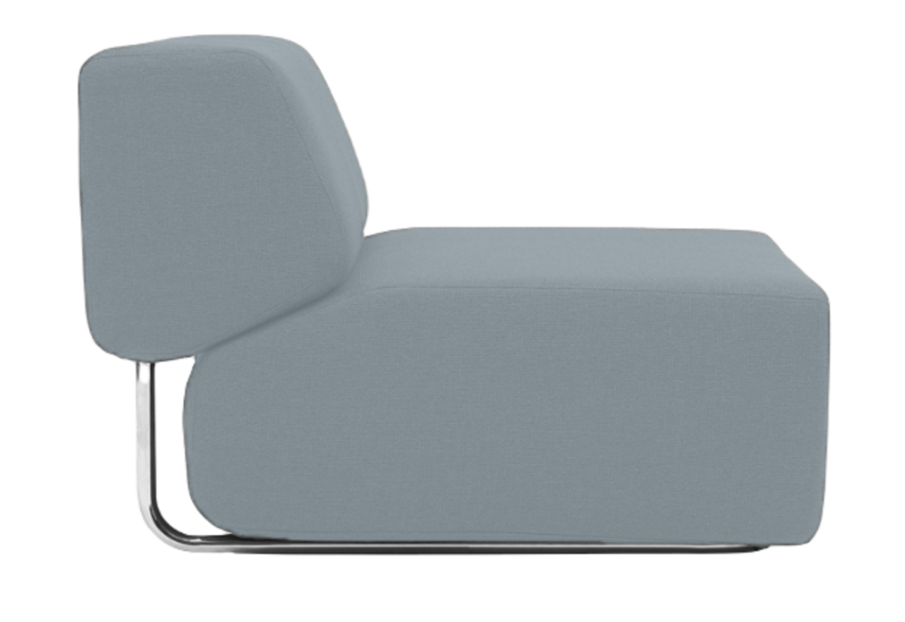 Softline Noa Sofa Mittelmodule - Vision - 442 Light Blue