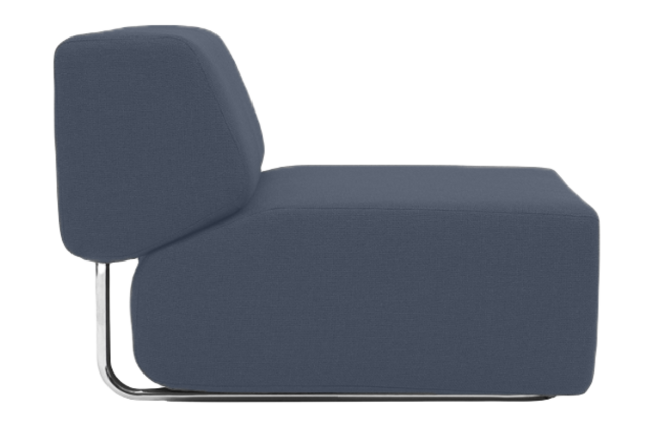 Softline Noa Sofa Mittelmodule - Vision - 441 Steel Blue