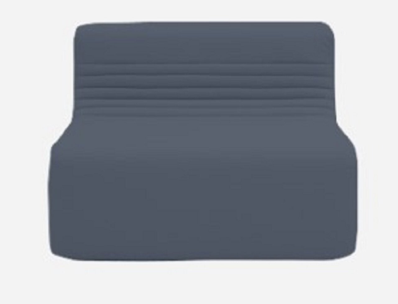 Softline Loft Outdoor Sofa Mittelmodul - Tempo  - 278 Sapphire