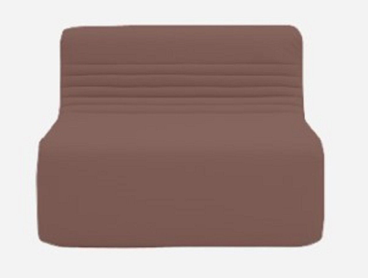 Softline Loft Outdoor Sofa Mittelmodul - Tempo  - 999-SE Umber