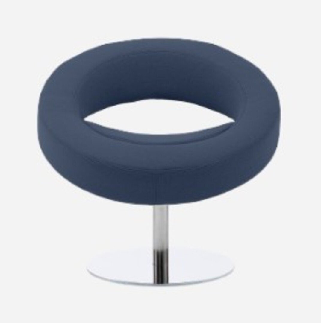 Softline Hello Sessel - Felt Melange - 289 Dark Blue