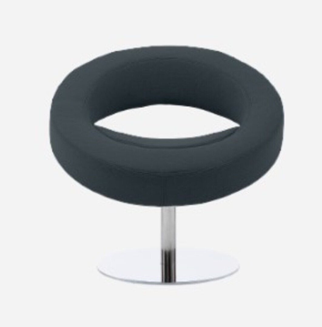 Softline Hello Sessel - Felt Melange - 295 Black