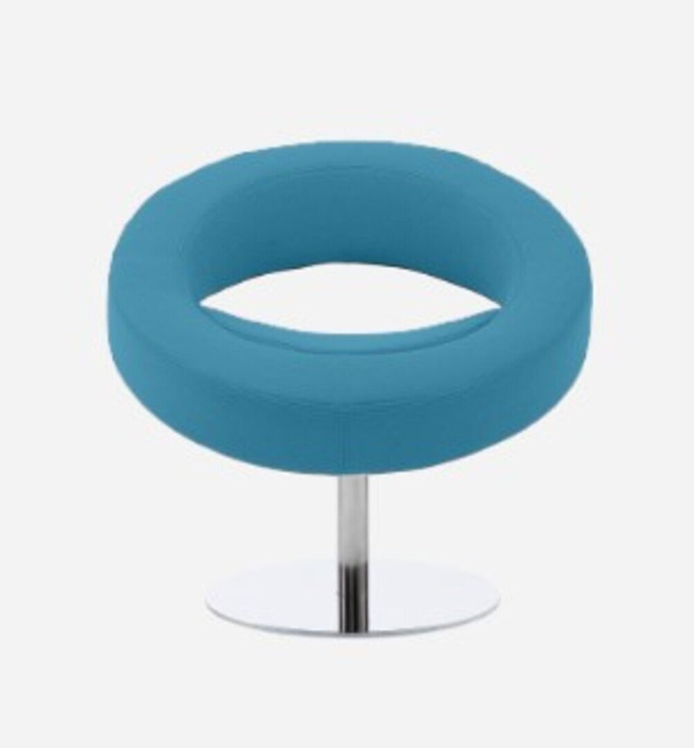 Softline Hello Sessel - Felt Melange - 582 Blue