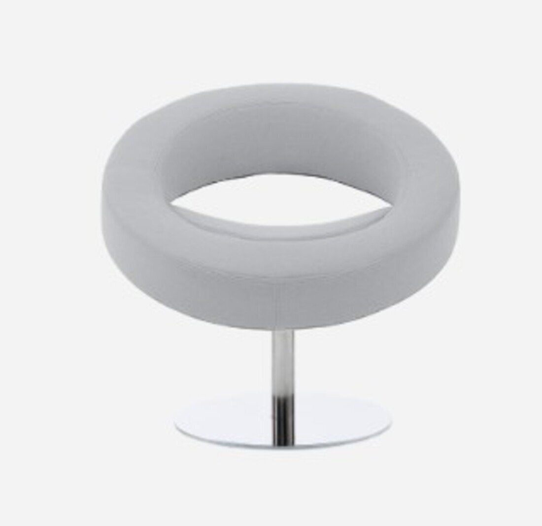 Softline Hello Sessel - Felt Melange - 612 Light Grey