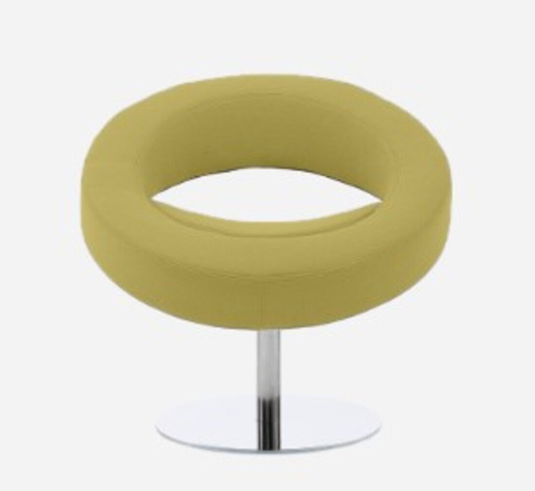 Softline Hello Sessel - Felt Melange - 847 Mustard