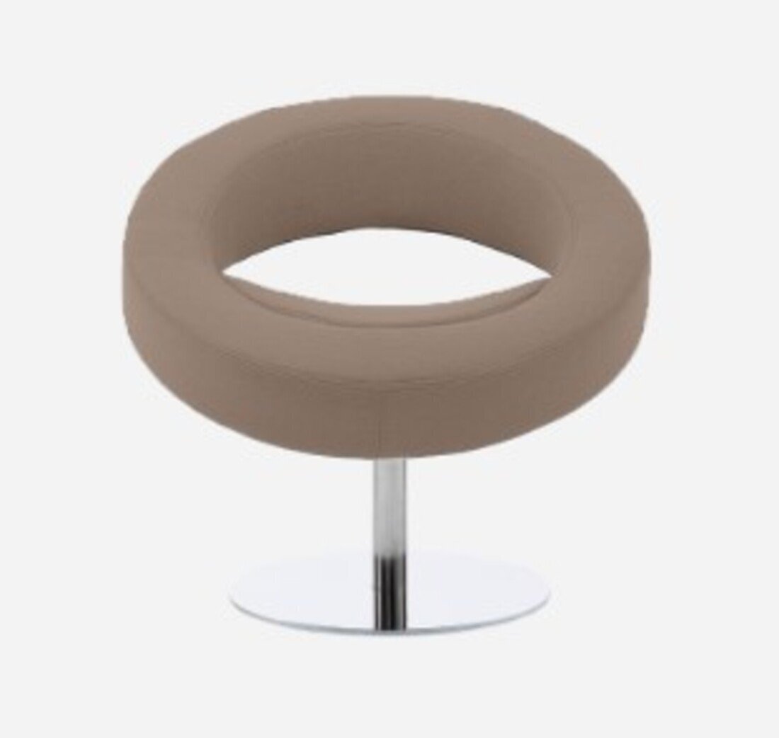 Softline Hello Sessel - Felt Melange - 849 Light Brown